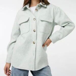 Brushed Oversized Shacket NWOT